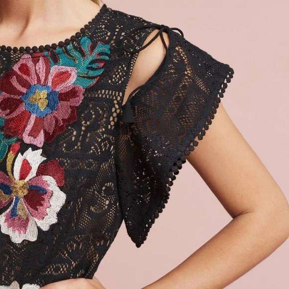 Ranna Gill Prati Embroidered Dress size XXS NWT Dresses